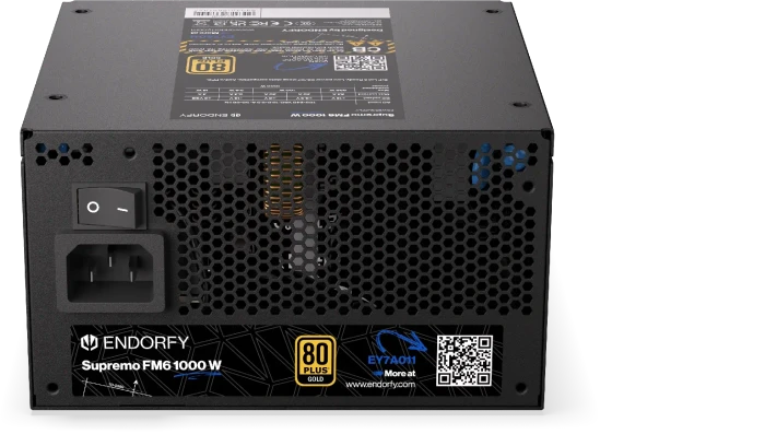 Endorfy Supremo FM6 Gold 1000W, ATX 3.1