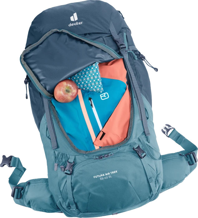 Deuter Futura Air Trek 55+10 SL marine/lake (Damen)