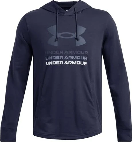 Under Armour Rival Terry mit Grafik castlerock/black (Herren)