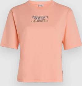 O'Neill Summer Must Haves Back Print T-Shirt kurzarm coral pop (Damen)