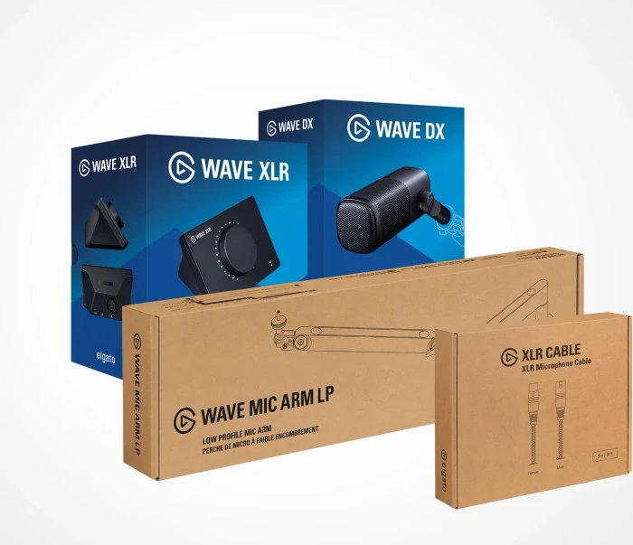 Elgato Wave DX - XLR Audio Bundle Low Profile