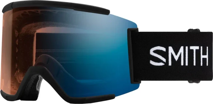 Smith Squad XL black/chromapop pro photochromic blue mirror