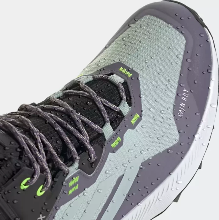 adidas Terrex Mid Rain.RDY wonder silver/lucid lemon (Damen)