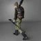 adidas Terrex Techrock Funktionsjacke olive strata/black (Herren) Vorschaubild