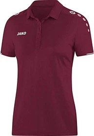 Jako Polo Classico Poloshirt kurzarm maroon (Damen)