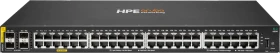 HPE Aruba CX 6000 Series Rackmount Gigabit Managed Switch, 48x RJ-45, 4x SFP, 370W PoE+
