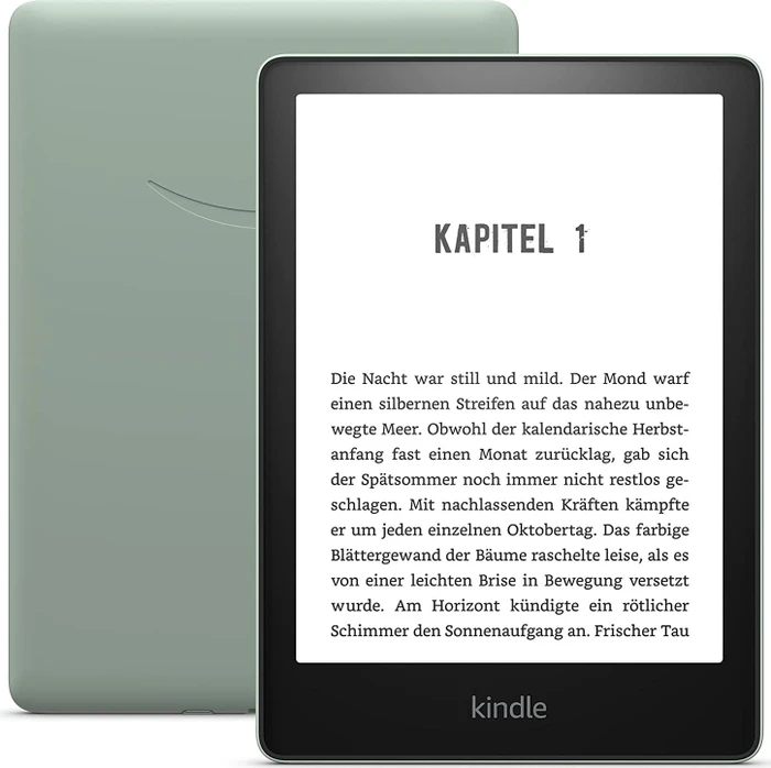 Amazon Kindle Paperwhite 11. Gen, grün, 16GB Flash, mit Werbung