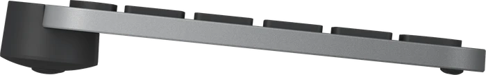 Logitech MX Keys Mini for Business, LEDs weiß, Logi Bolt, Graphite, schwarz, USB/Bluetooth, DE