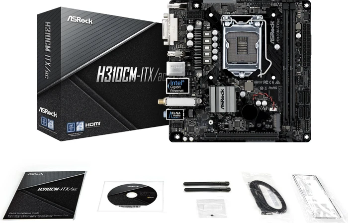ASRock H310CM-ITX/ac (Intel 1151 v2)