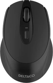 Deltaco Wireless Silent Mouse schwarz, USB (MS-804)