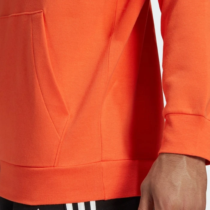 adidas Essentials Fleece Hoodie semi impact orange/white (Herren)