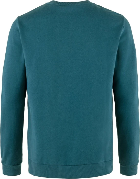 Fjällräven Logo Sweatshirt deep sea (Herren)