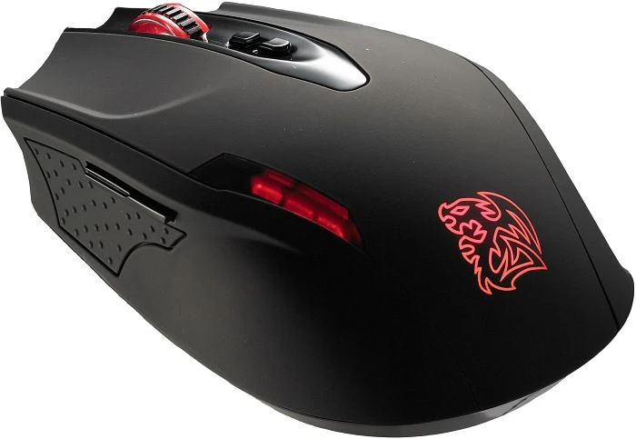 Tt esports Black Gaming Mouse, USB