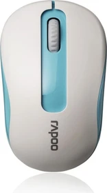 Rapoo M10 Plus Wireless Optical Mouse blau/weiß, USB