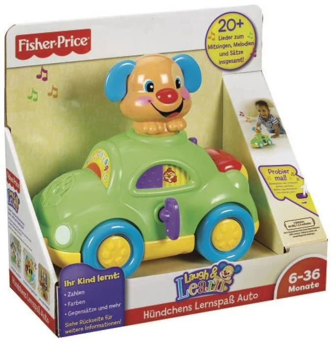 Mattel Fisher-Price Hündchens Lernspaß Auto