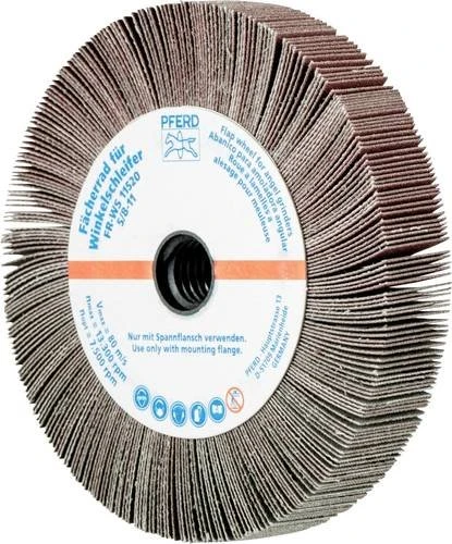 Pferd FR WS 11520 5/8-11 A 180 Lamellenschleifwalze K180, 115x20mm, 2 Stück