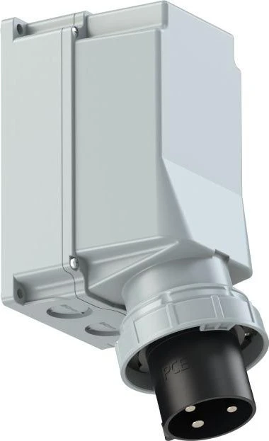 PCE CEE-Wandgerätestecker 125A 3p 7h IP67 POWER TWIST