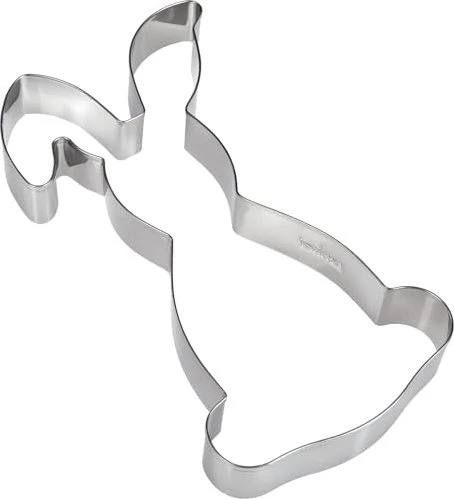 Zenker Ausstecher Hase Knickohr groß 19.6x11.1cm