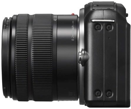 Panasonic Lumix DMC-GF5 schwarz mit Objektiv Lumix G Vario 14-42mm 3.5-5.6 ASPH OIS