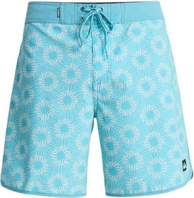Quiksilver Surfsilk Scallop 18" Badeshorts aqua ocean mayhem (Herren)