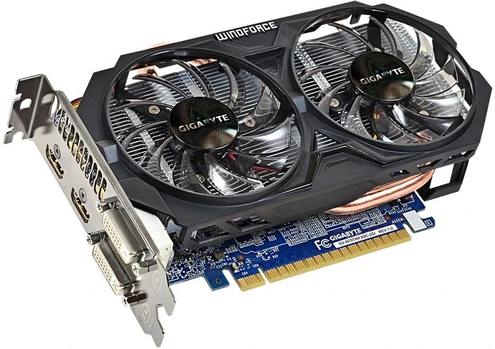 GIGABYTE GeForce GTX 750 Ti Windforce 2X OC, 2GB GDDR5, 2x DVI, 2x HDMI