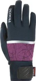 Roeckl Vorbach Fahrradhandschuhe black/amaranth