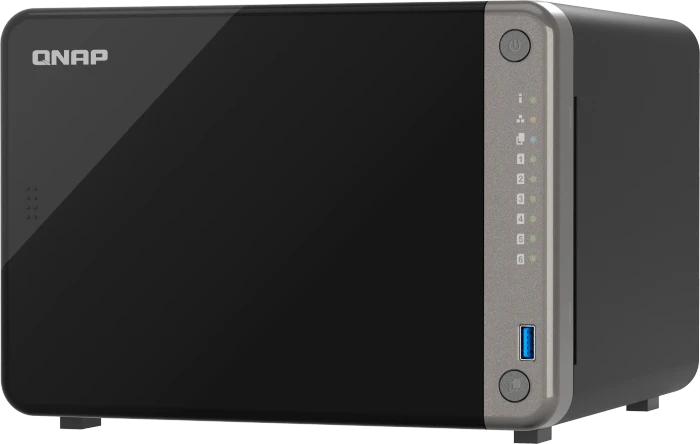 QNAP Turbo Station TS-AI642-8G 3TB, 8GB RAM, 1x RJ-45 2.5GBase-T, 2x RJ-45 1000Base-T