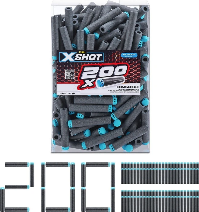Zuru X-Shot 200er-Pack Refill Darts