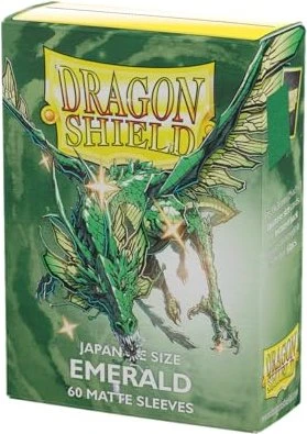 Dragon Shield Matte Sleeves Japanese emerald, 60 Stück