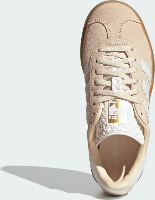 adidas Gazelle Bold wonder white/cloud white/gold metallic (Junior)