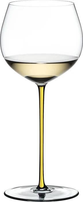 Riedel Fatto A Mano Oaked Chardonnay Weißweinglas gelb