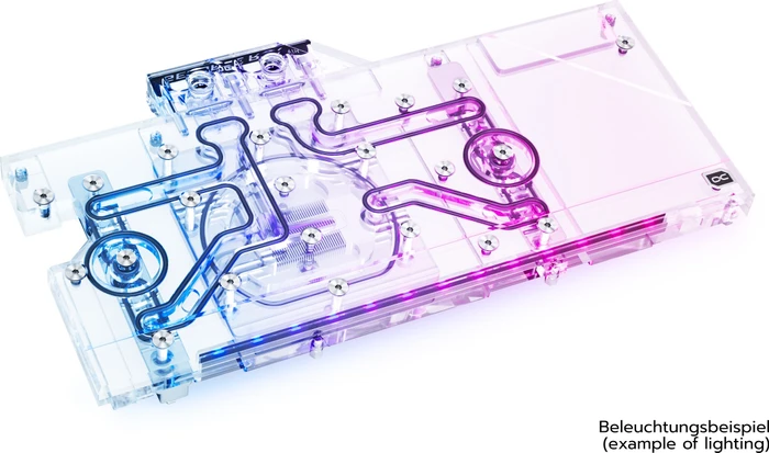 Alphacool Eisblock Aurora Acryl GPX-N RTX 3080/3090 TI HOF mit Backplate