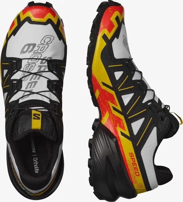 Salomon Speedcross 6 white/black/empire yellow (Herren)