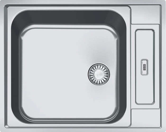 Franke Argos AGX 210 G Einbau Becken mittig mit Ablauffernbedienung edelstahl