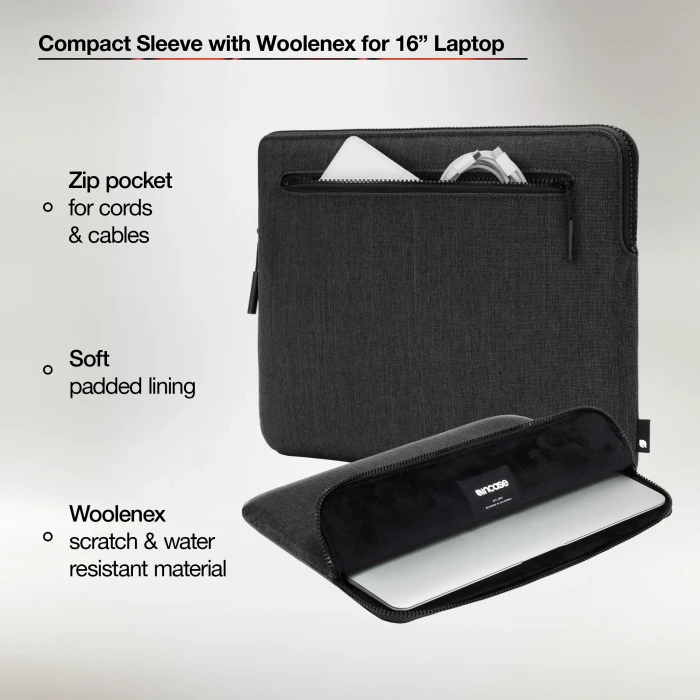 Incase Incase Compact Sleeve for 16" Laptops, grau