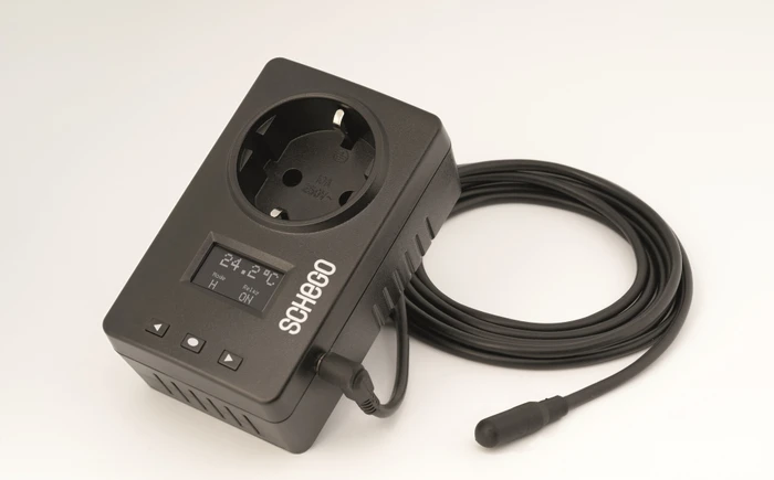 Schego Temperaturregler TR2, Steuerung für ungeregelte Heizstäbe, 2000W