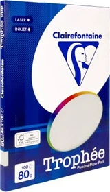 Clairefontaine Trophée Universalpapier matt lichtgrau, A4, 80g/m², 100 Blatt