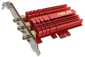 ASUS PCE-AC68, 2.4GHz/5GHz WLAN, PCIe x1