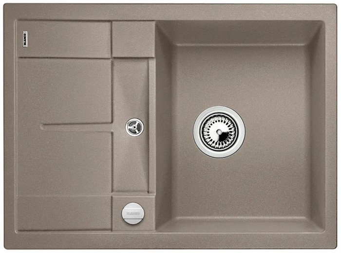 Blanco Metra 45 S Compact Becken reversibel mit Ablauffernbedienung tartufo