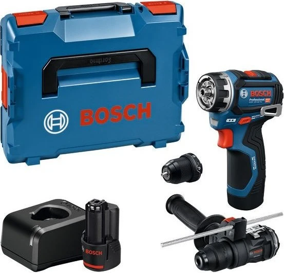 Bosch Professional PRO GSR 12V-32 FC HEAVY DUTY Akku-Bohrschrauber inkl. L-Boxx + 2 Akkus 2.0Ah