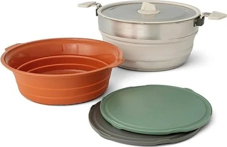 Sea to Summit Detour Essentials Camp Kitchen Kit 4-teilig Kochtopfset