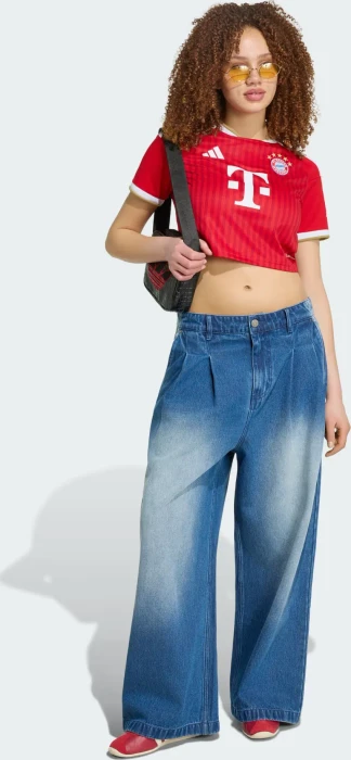adidas FC Bayern München Cropped 2026/2027 Heimtrikot kurzarm (Damen)