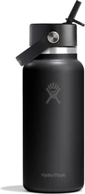 Hydro Flask Wide Mouth Flex Straw Cap Isolierflasche 946ml tonal black