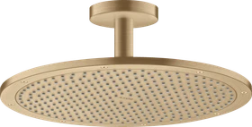 Hansgrohe Axor ShowerSolutions Kopfbrause 350 1jet mit Deckenanschluss brushed bronze