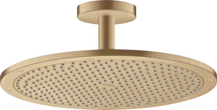Hansgrohe Axor ShowerSolutions Kopfbrause 350 1jet mit Deckenanschluss brushed bronze
