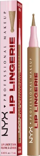 NYX Lip Lingerie Lip Liner Stain 01 tease u later, 1ml