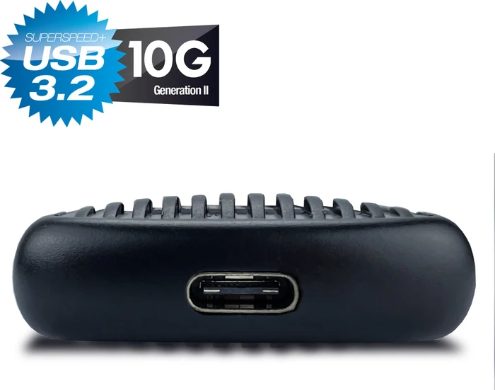 Fantec NVMe31-FastLock M.2 NVMe SSD-Case, schwarz, USB-C 3.1