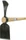 IDEALspaten Ovalblatt Kombihacke (66710001)