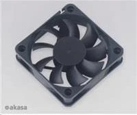 Akasa 6cm Lüfter schwarz, 60mm