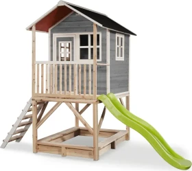 Exit Toys Exit Loft 500 Holz Spielhaus grau